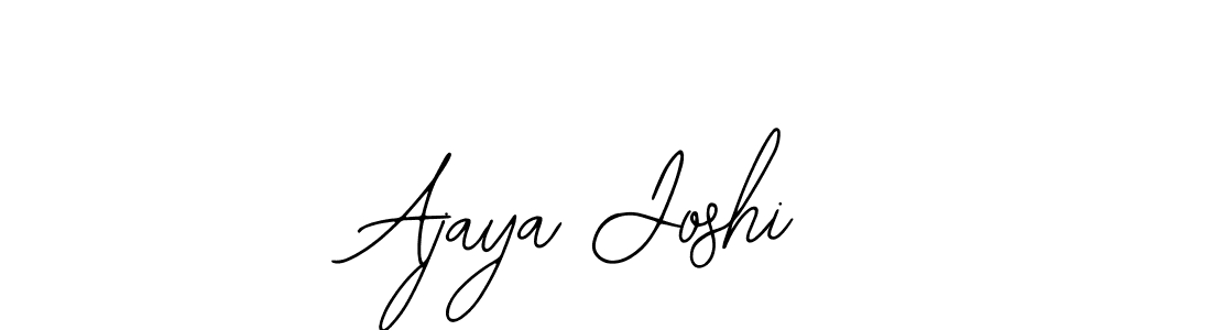 Also we have Ajaya Joshi name is the best signature style. Create professional handwritten signature collection using Bearetta-2O07w autograph style. Ajaya Joshi signature style 12 images and pictures png