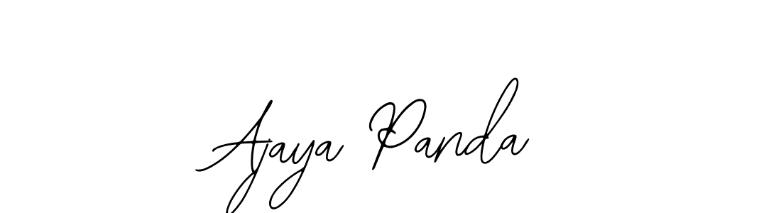 How to make Ajaya Panda signature? Bearetta-2O07w is a professional autograph style. Create handwritten signature for Ajaya Panda name. Ajaya Panda signature style 12 images and pictures png