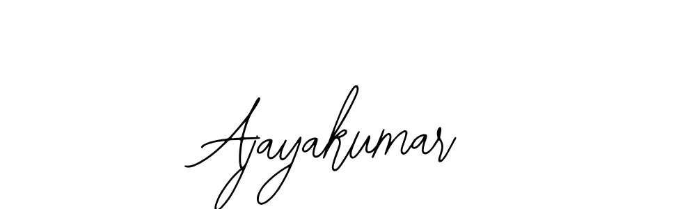 Create a beautiful signature design for name Ajayakumar. With this signature (Bearetta-2O07w) fonts, you can make a handwritten signature for free. Ajayakumar signature style 12 images and pictures png