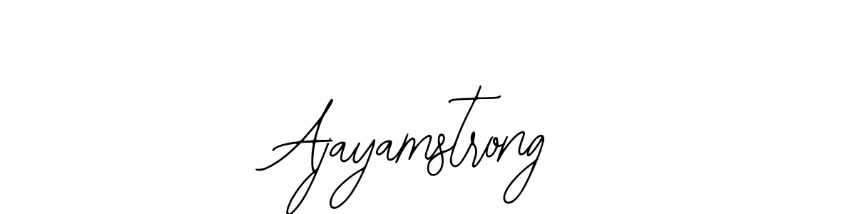 How to Draw Ajayamstrong signature style? Bearetta-2O07w is a latest design signature styles for name Ajayamstrong. Ajayamstrong signature style 12 images and pictures png