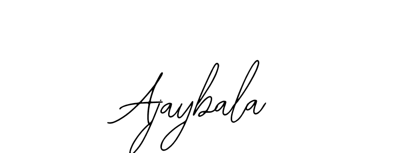 How to make Ajaybala signature? Bearetta-2O07w is a professional autograph style. Create handwritten signature for Ajaybala name. Ajaybala signature style 12 images and pictures png