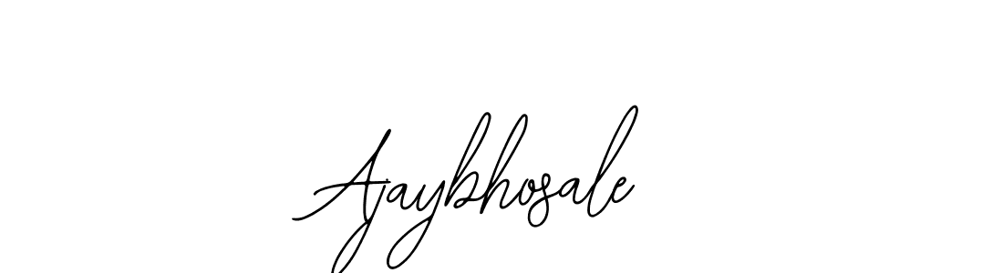 How to make Ajaybhosale name signature. Use Bearetta-2O07w style for creating short signs online. This is the latest handwritten sign. Ajaybhosale signature style 12 images and pictures png