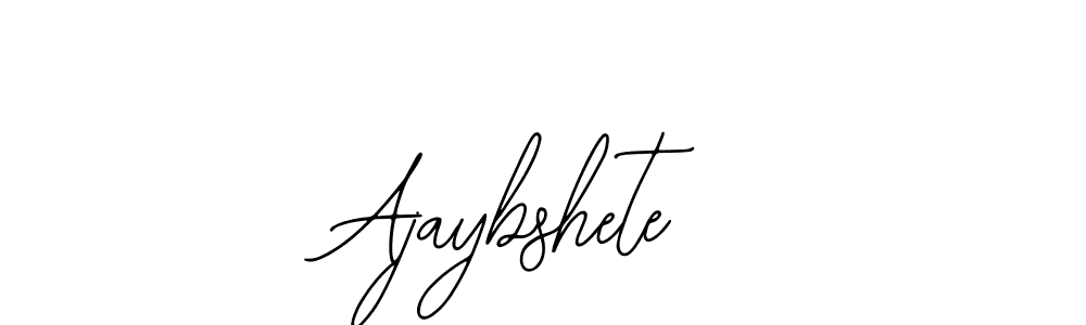 Make a short Ajaybshete signature style. Manage your documents anywhere anytime using Bearetta-2O07w. Create and add eSignatures, submit forms, share and send files easily. Ajaybshete signature style 12 images and pictures png