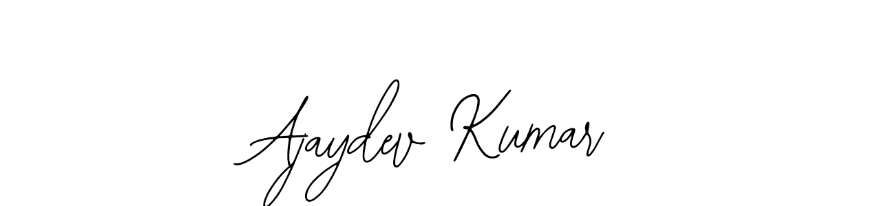 Use a signature maker to create a handwritten signature online. With this signature software, you can design (Bearetta-2O07w) your own signature for name Ajaydev Kumar. Ajaydev Kumar signature style 12 images and pictures png