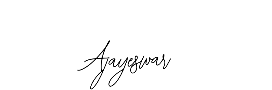 The best way (Bearetta-2O07w) to make a short signature is to pick only two or three words in your name. The name Ajayeswar include a total of six letters. For converting this name. Ajayeswar signature style 12 images and pictures png