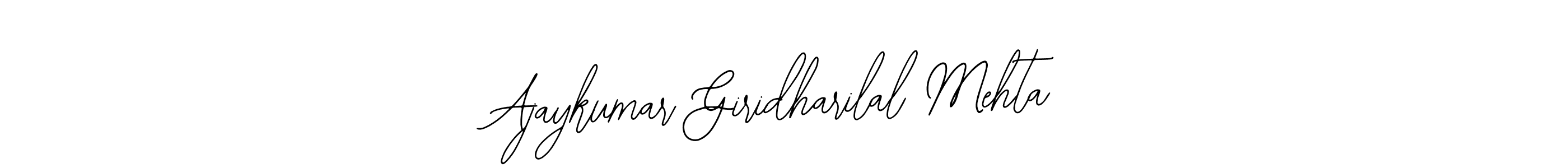 How to Draw Ajaykumar Giridharilal Mehta signature style? Bearetta-2O07w is a latest design signature styles for name Ajaykumar Giridharilal Mehta. Ajaykumar Giridharilal Mehta signature style 12 images and pictures png