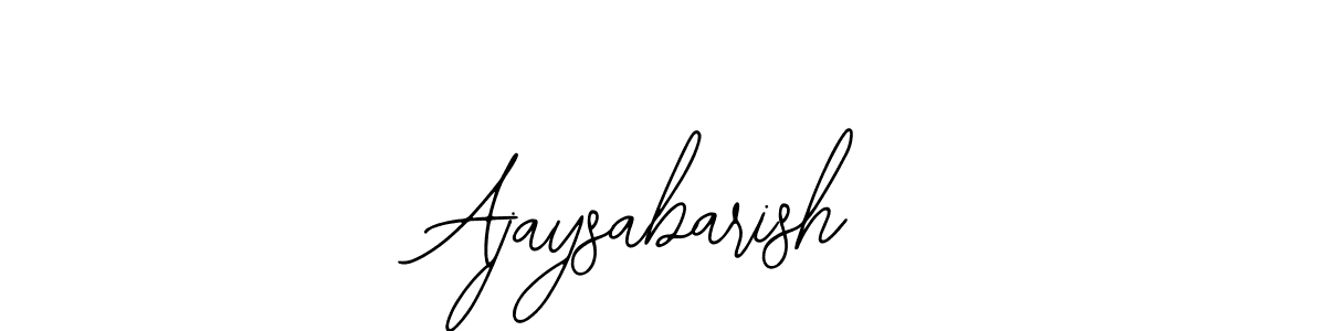 Make a beautiful signature design for name Ajaysabarish. Use this online signature maker to create a handwritten signature for free. Ajaysabarish signature style 12 images and pictures png