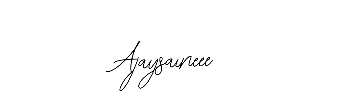 It looks lik you need a new signature style for name Ajaysaineee. Design unique handwritten (Bearetta-2O07w) signature with our free signature maker in just a few clicks. Ajaysaineee signature style 12 images and pictures png