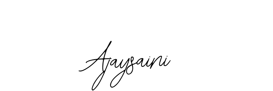 Make a beautiful signature design for name Ajaysaini. With this signature (Bearetta-2O07w) style, you can create a handwritten signature for free. Ajaysaini signature style 12 images and pictures png