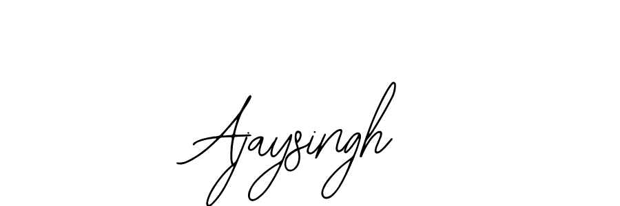 Create a beautiful signature design for name Ajaysingh. With this signature (Bearetta-2O07w) fonts, you can make a handwritten signature for free. Ajaysingh signature style 12 images and pictures png