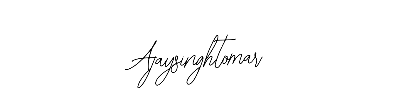 Also we have Ajaysinghtomar name is the best signature style. Create professional handwritten signature collection using Bearetta-2O07w autograph style. Ajaysinghtomar signature style 12 images and pictures png