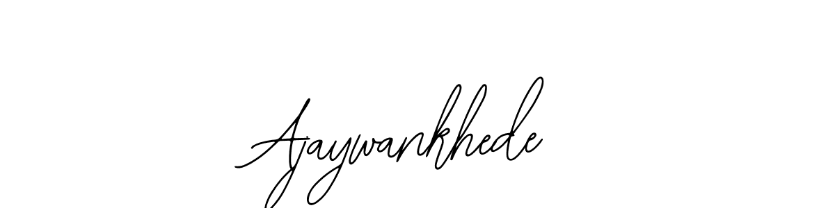 Use a signature maker to create a handwritten signature online. With this signature software, you can design (Bearetta-2O07w) your own signature for name Ajaywankhede. Ajaywankhede signature style 12 images and pictures png