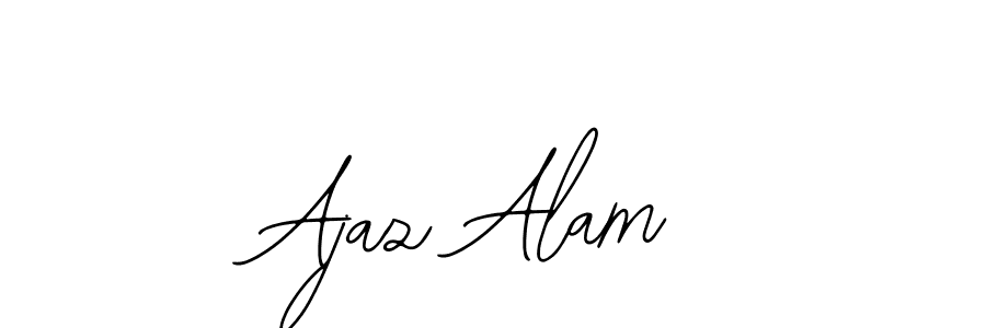 Similarly Bearetta-2O07w is the best handwritten signature design. Signature creator online .You can use it as an online autograph creator for name Ajaz Alam. Ajaz Alam signature style 12 images and pictures png