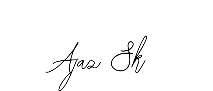 How to Draw Ajaz Sk signature style? Bearetta-2O07w is a latest design signature styles for name Ajaz Sk. Ajaz Sk signature style 12 images and pictures png