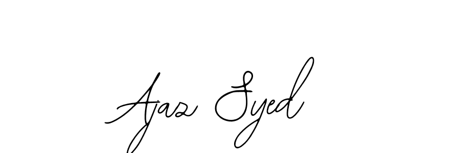 How to Draw Ajaz Syed signature style? Bearetta-2O07w is a latest design signature styles for name Ajaz Syed. Ajaz Syed signature style 12 images and pictures png