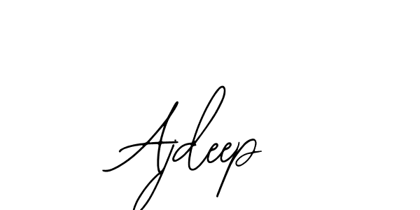 You should practise on your own different ways (Bearetta-2O07w) to write your name (Ajdeep) in signature. don't let someone else do it for you. Ajdeep signature style 12 images and pictures png