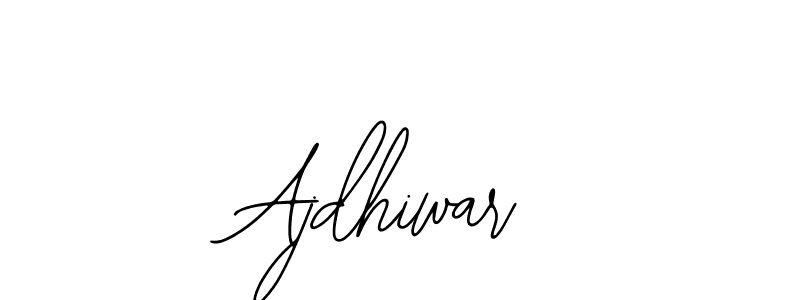 It looks lik you need a new signature style for name Ajdhiwar. Design unique handwritten (Bearetta-2O07w) signature with our free signature maker in just a few clicks. Ajdhiwar signature style 12 images and pictures png