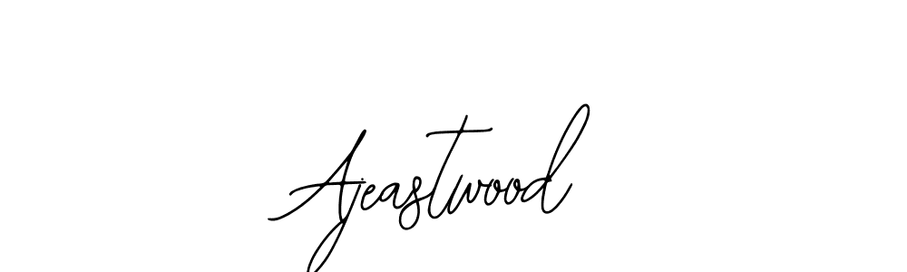 Design your own signature with our free online signature maker. With this signature software, you can create a handwritten (Bearetta-2O07w) signature for name Ajeastwood. Ajeastwood signature style 12 images and pictures png