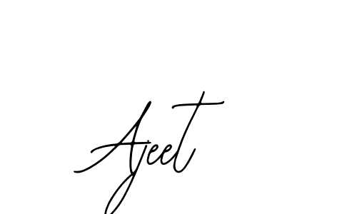 How to make Ajeet signature? Bearetta-2O07w is a professional autograph style. Create handwritten signature for Ajeet name. Ajeet signature style 12 images and pictures png