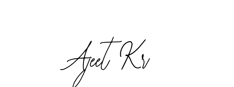 How to Draw Ajeet Kr signature style? Bearetta-2O07w is a latest design signature styles for name Ajeet Kr. Ajeet Kr signature style 12 images and pictures png