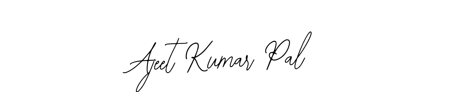 Also we have Ajeet Kumar Pal name is the best signature style. Create professional handwritten signature collection using Bearetta-2O07w autograph style. Ajeet Kumar Pal signature style 12 images and pictures png