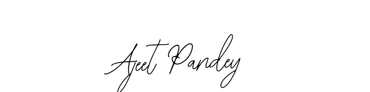 Similarly Bearetta-2O07w is the best handwritten signature design. Signature creator online .You can use it as an online autograph creator for name Ajeet Pandey. Ajeet Pandey signature style 12 images and pictures png