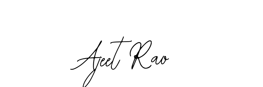 This is the best signature style for the Ajeet Rao name. Also you like these signature font (Bearetta-2O07w). Mix name signature. Ajeet Rao signature style 12 images and pictures png