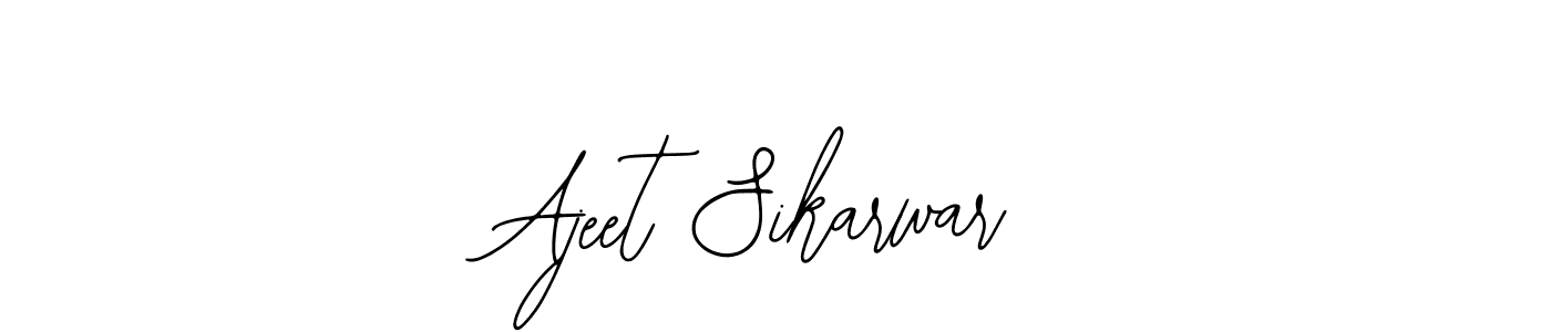 Create a beautiful signature design for name Ajeet Sikarwar. With this signature (Bearetta-2O07w) fonts, you can make a handwritten signature for free. Ajeet Sikarwar signature style 12 images and pictures png