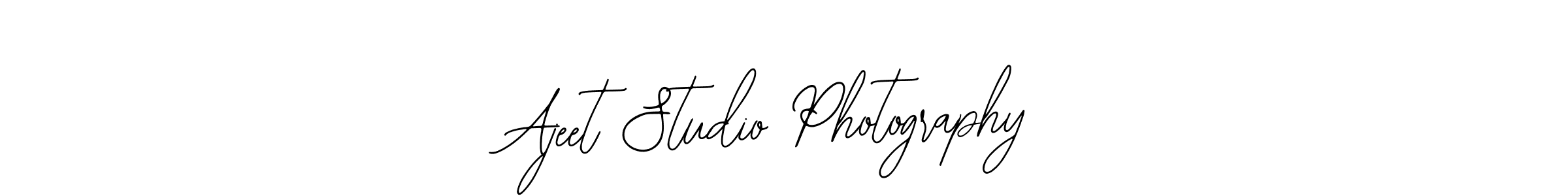 if you are searching for the best signature style for your name Ajeet Studio Photography. so please give up your signature search. here we have designed multiple signature styles  using Bearetta-2O07w. Ajeet Studio Photography signature style 12 images and pictures png