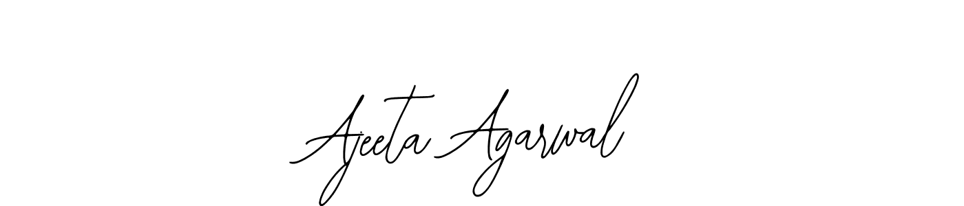 Use a signature maker to create a handwritten signature online. With this signature software, you can design (Bearetta-2O07w) your own signature for name Ajeeta Agarwal. Ajeeta Agarwal signature style 12 images and pictures png