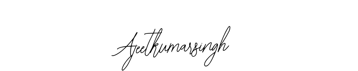 Make a beautiful signature design for name Ajeetkumarsingh. With this signature (Bearetta-2O07w) style, you can create a handwritten signature for free. Ajeetkumarsingh signature style 12 images and pictures png