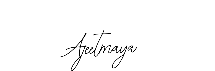 Also You can easily find your signature by using the search form. We will create Ajeetmaya name handwritten signature images for you free of cost using Bearetta-2O07w sign style. Ajeetmaya signature style 12 images and pictures png