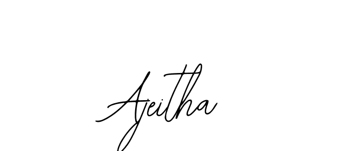 Make a short Ajeitha signature style. Manage your documents anywhere anytime using Bearetta-2O07w. Create and add eSignatures, submit forms, share and send files easily. Ajeitha signature style 12 images and pictures png