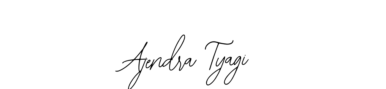 How to Draw Ajendra Tyagi signature style? Bearetta-2O07w is a latest design signature styles for name Ajendra Tyagi. Ajendra Tyagi signature style 12 images and pictures png
