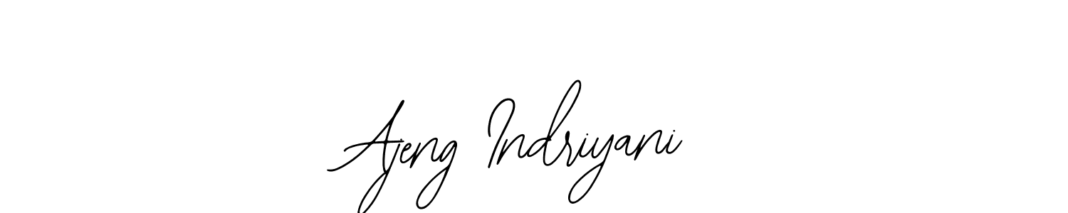 How to make Ajeng Indriyani name signature. Use Bearetta-2O07w style for creating short signs online. This is the latest handwritten sign. Ajeng Indriyani signature style 12 images and pictures png