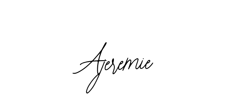 You should practise on your own different ways (Bearetta-2O07w) to write your name (Ajeremie) in signature. don't let someone else do it for you. Ajeremie signature style 12 images and pictures png