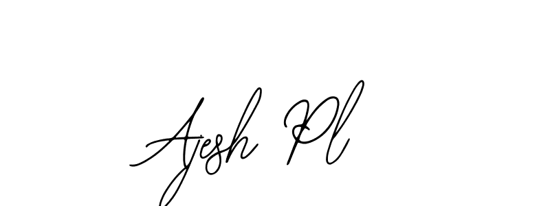 Make a beautiful signature design for name Ajesh Pl. Use this online signature maker to create a handwritten signature for free. Ajesh Pl signature style 12 images and pictures png