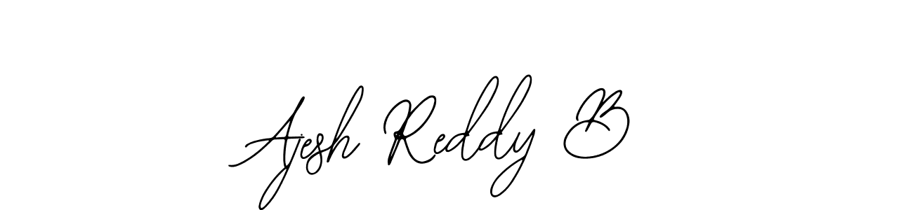 Make a beautiful signature design for name Ajesh Reddy B. With this signature (Bearetta-2O07w) style, you can create a handwritten signature for free. Ajesh Reddy B signature style 12 images and pictures png