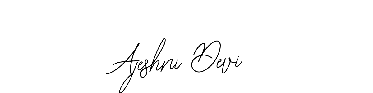 Bearetta-2O07w is a professional signature style that is perfect for those who want to add a touch of class to their signature. It is also a great choice for those who want to make their signature more unique. Get Ajeshni Devi name to fancy signature for free. Ajeshni Devi signature style 12 images and pictures png