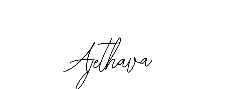 Bearetta-2O07w is a professional signature style that is perfect for those who want to add a touch of class to their signature. It is also a great choice for those who want to make their signature more unique. Get Ajethava name to fancy signature for free. Ajethava signature style 12 images and pictures png