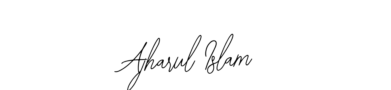 How to Draw Ajharul Islam signature style? Bearetta-2O07w is a latest design signature styles for name Ajharul Islam. Ajharul Islam signature style 12 images and pictures png