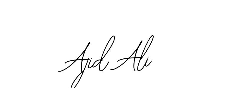 if you are searching for the best signature style for your name Ajid Ali. so please give up your signature search. here we have designed multiple signature styles  using Bearetta-2O07w. Ajid Ali signature style 12 images and pictures png