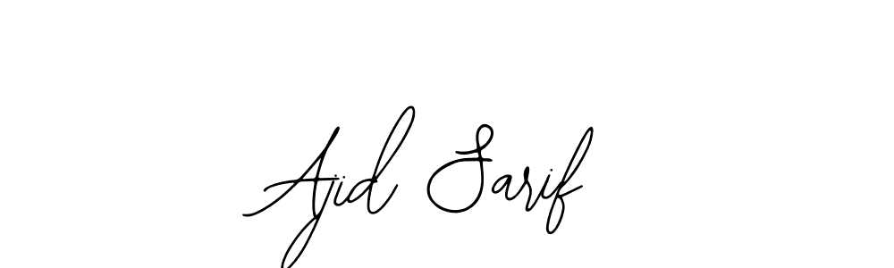 It looks lik you need a new signature style for name Ajid Sarif. Design unique handwritten (Bearetta-2O07w) signature with our free signature maker in just a few clicks. Ajid Sarif signature style 12 images and pictures png