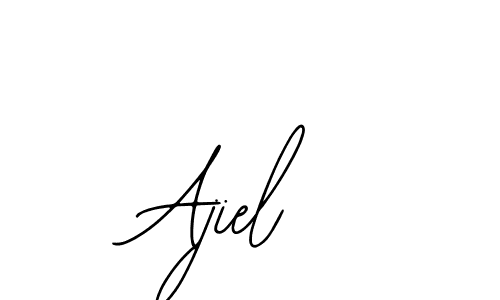 How to make Ajiel signature? Bearetta-2O07w is a professional autograph style. Create handwritten signature for Ajiel name. Ajiel signature style 12 images and pictures png