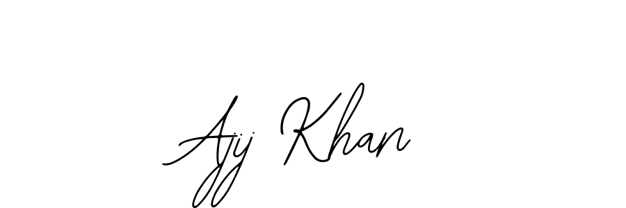 Make a beautiful signature design for name Ajij Khan. With this signature (Bearetta-2O07w) style, you can create a handwritten signature for free. Ajij Khan signature style 12 images and pictures png