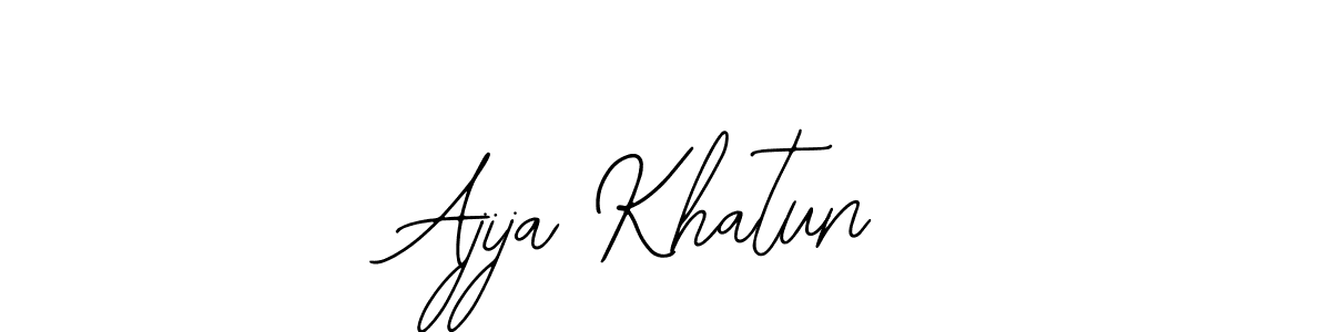 Also we have Ajija Khatun name is the best signature style. Create professional handwritten signature collection using Bearetta-2O07w autograph style. Ajija Khatun signature style 12 images and pictures png
