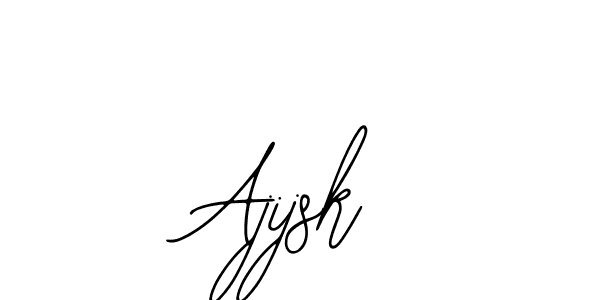 Create a beautiful signature design for name Ajijsk. With this signature (Bearetta-2O07w) fonts, you can make a handwritten signature for free. Ajijsk signature style 12 images and pictures png