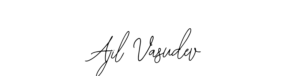 How to make Ajil Vasudev signature? Bearetta-2O07w is a professional autograph style. Create handwritten signature for Ajil Vasudev name. Ajil Vasudev signature style 12 images and pictures png