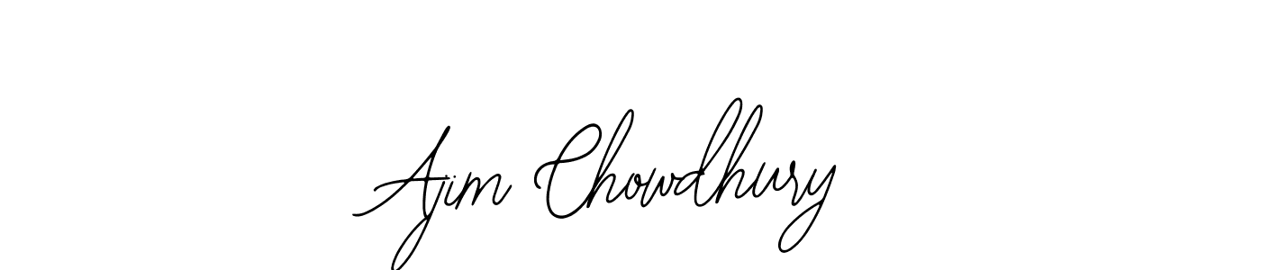 It looks lik you need a new signature style for name Ajim Chowdhury. Design unique handwritten (Bearetta-2O07w) signature with our free signature maker in just a few clicks. Ajim Chowdhury signature style 12 images and pictures png