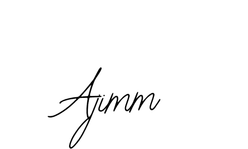 Ajimm stylish signature style. Best Handwritten Sign (Bearetta-2O07w) for my name. Handwritten Signature Collection Ideas for my name Ajimm. Ajimm signature style 12 images and pictures png